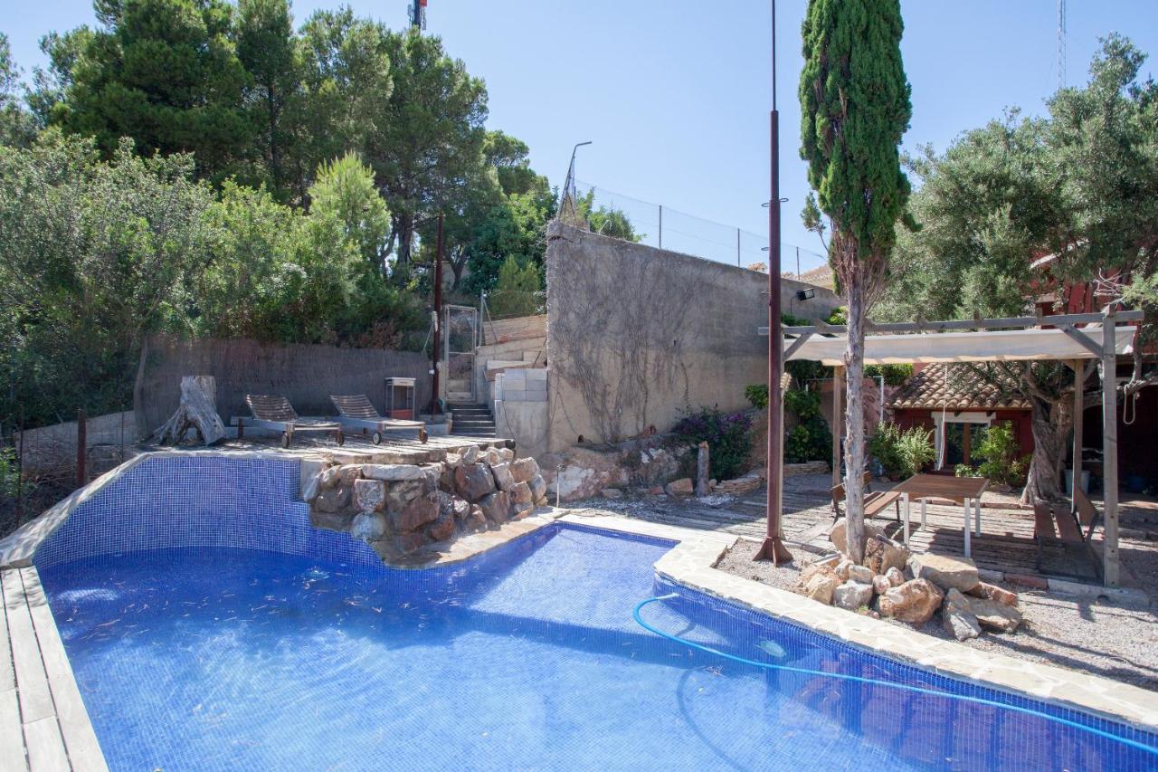 Ca Carmela, Casa Con Encanto Con Piscina "Parque Natural Sierra Calderona" Valencia Buitenkant foto